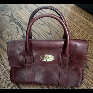 Mulberry Small Bayswater Crossbody Bag - burgundy